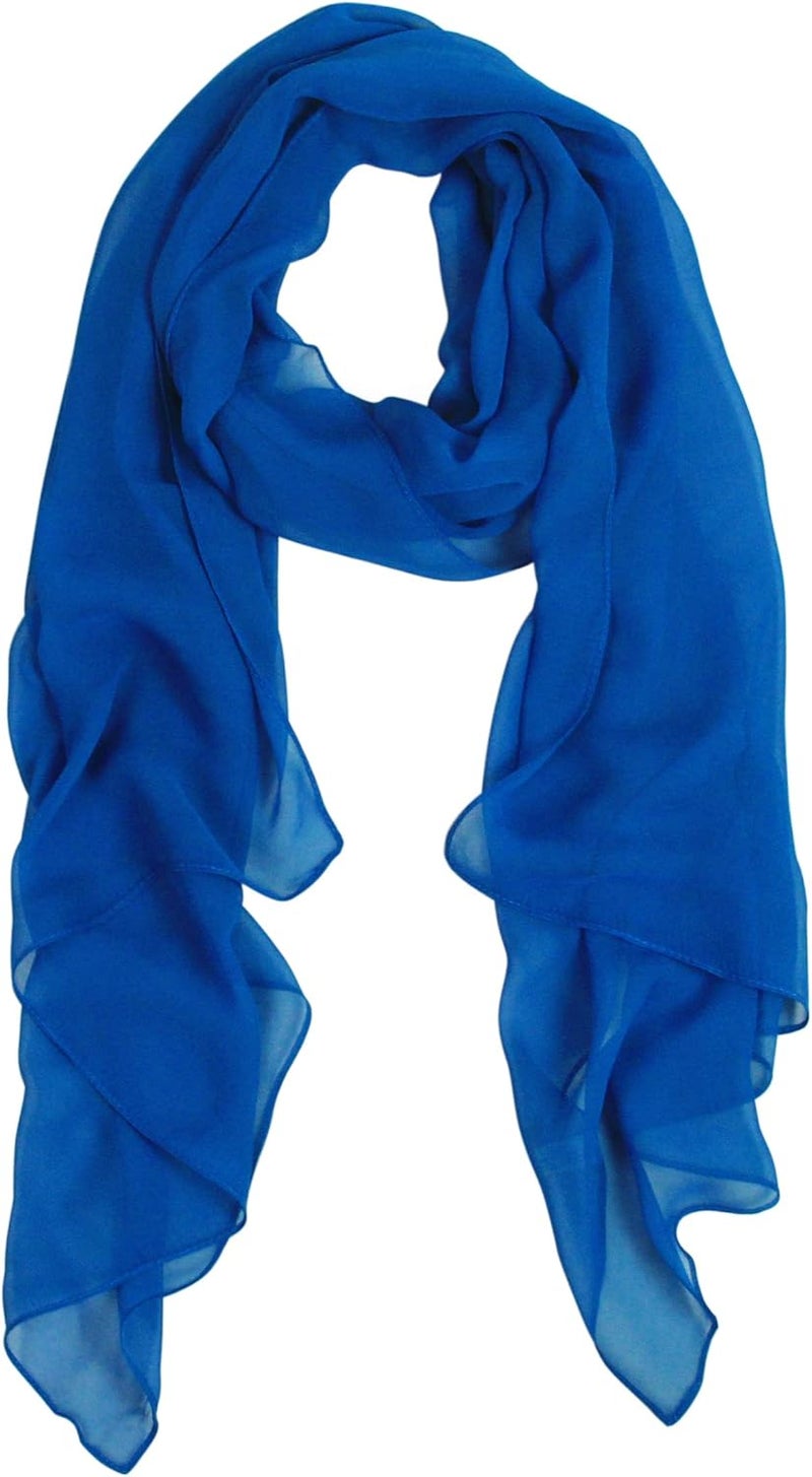PANTONIGHT Long Chiffon Sheer Scarf For womens - Image 1