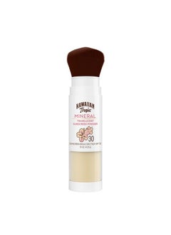 Mineral Powder Sunscreen Brush, SPF 30 | SPF Powder Sunscreen for Face, Brush On Sunscreen Powder for Face, Translucent Powder Sunscreen, SPF 30