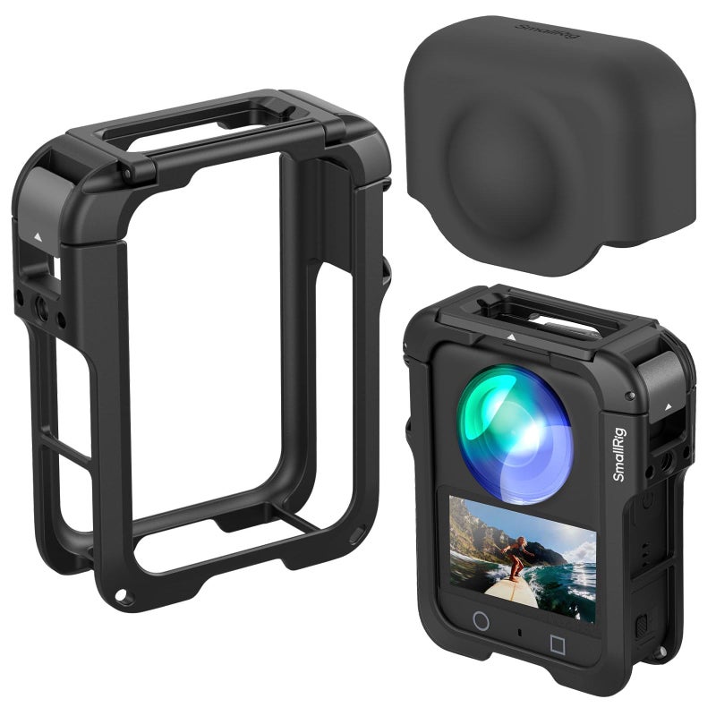SMALLRIG Camera Cage for DJI Osmo 360, Aluminum Case Protective Frame Mount, Expansion Housing Shell for OSMO 360-5704 - Image 1