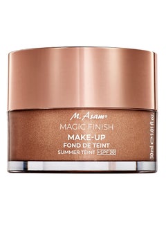 M.Asam Magic Finish Summer Teint Make Up Mousse 1 01 Fl Oz 4in1 Primer Foundation Concealer and Powder With Buildable Coverage Hides Redness And Dark Spots Vegan For Medium To Deep Skin Tones  - Image 1