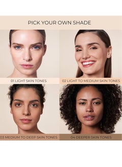 M.Asam Magic Finish Summer Teint Make Up Mousse 1 01 Fl Oz 4in1 Primer Foundation Concealer and Powder With Buildable Coverage Hides Redness And Dark Spots Vegan For Medium To Deep Skin Tones  - Image 5