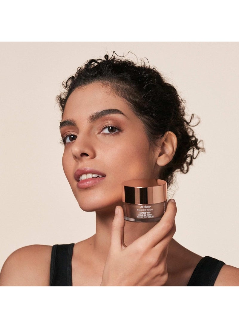 M.Asam - Magic Finish Summer Teint Make Up Mousse 1 01 Fl Oz 4in1 Primer Foundation Concealer and Powder With Buildable Coverage Hides Redness And Dark Spots Vegan For Medium To Deep Skin Tones - Image 1