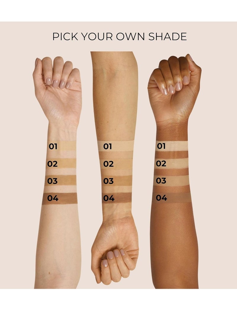 M.Asam - Magic Finish Summer Teint Make Up Mousse 1 01 Fl Oz 4in1 Primer Foundation Concealer and Powder With Buildable Coverage Hides Redness And Dark Spots Vegan For Medium To Deep Skin Tones - Image 1