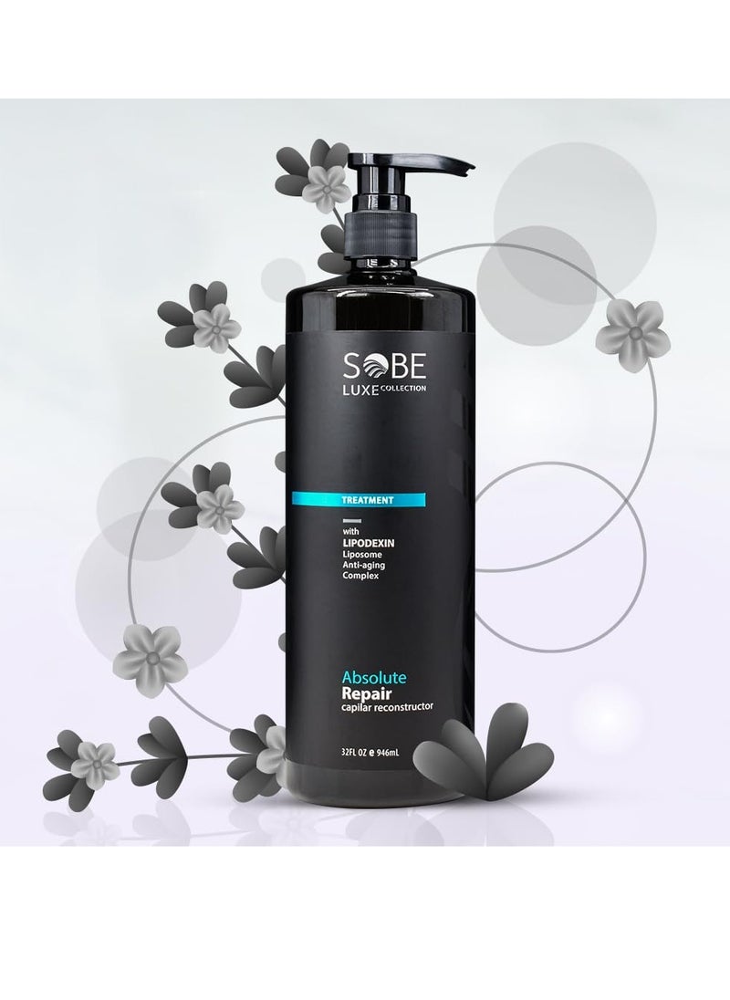 SoBe Deep Repair Keratin Hair Treatment - Hydrate, Moisturize & Tame Frizz, 32 oz  - Image 2