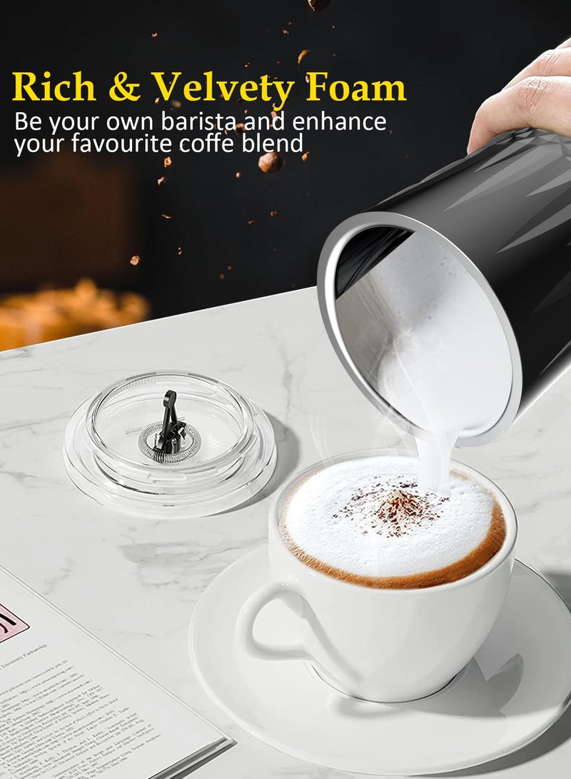 Joshberg 4-in-1 Hot & Cold Electric Milk Frother, Automatic Warm and Cold Foam Maker for Coffee, Latte, Hot Chocolate, Cappuccinos, Macchiato,Temperature Control Auto Shut-Off - Image 3