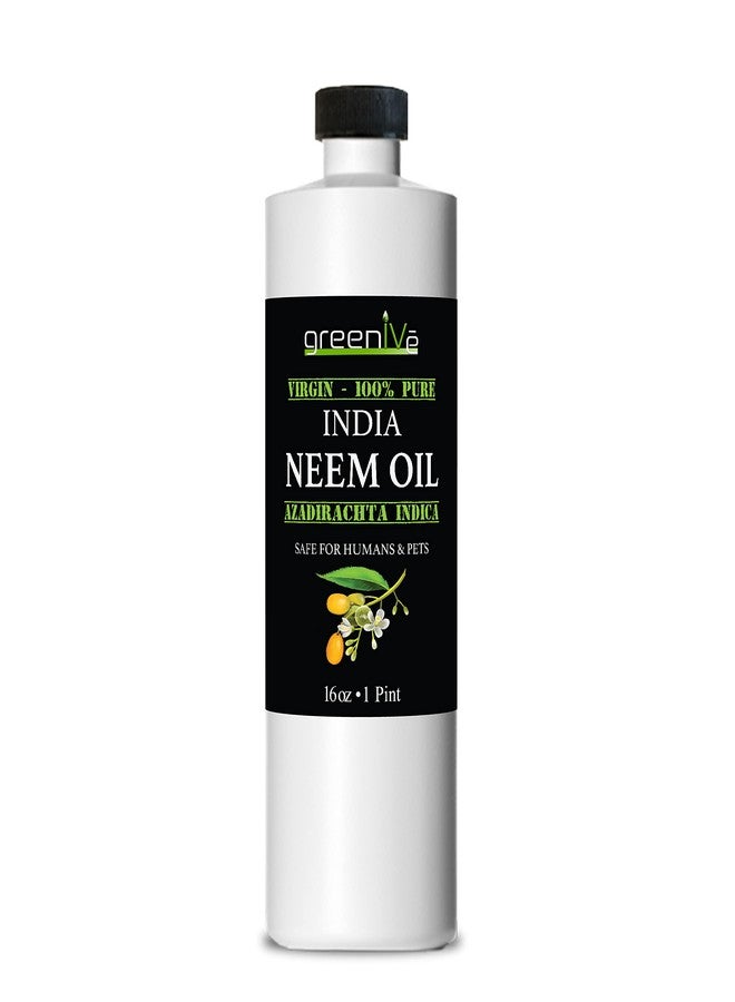 GreenIVe 100% Organically Grown Neem Oil, Cold-Pressed Virgin, Pure & Natural, 16 oz - Ideal for Gardening, Skin Care, Hair Care & Pet Care (16 Ounce) - Image 2
