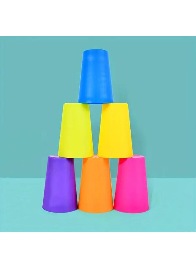 لعبة ترتيب الأكواب للاعب واحد - لغز تدريبي إدراكي لفرز الألوان - Image 5