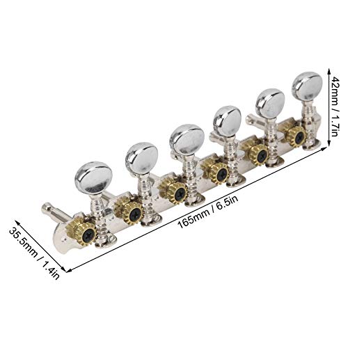 Dilwe مفتاح ضبط الجيتار، مجموعة رؤوس الآلات المعدنية لضبط الجيتار 12 وتر، قطع ترقية - Image 2