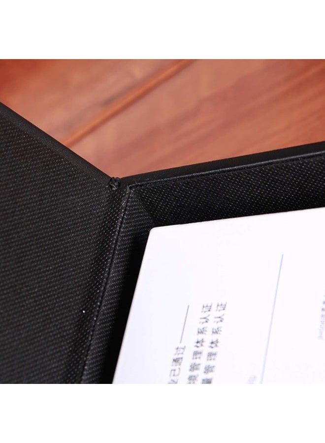 MOMENT High-End Fashion Pu Leather Tissue Box Holder Black With Lid, Rectangular Napkin Facial Tissues Holder Dispenser, Home Office Car Tissue Box Cover Decorative Container With Magnetic Bottom - Image 5