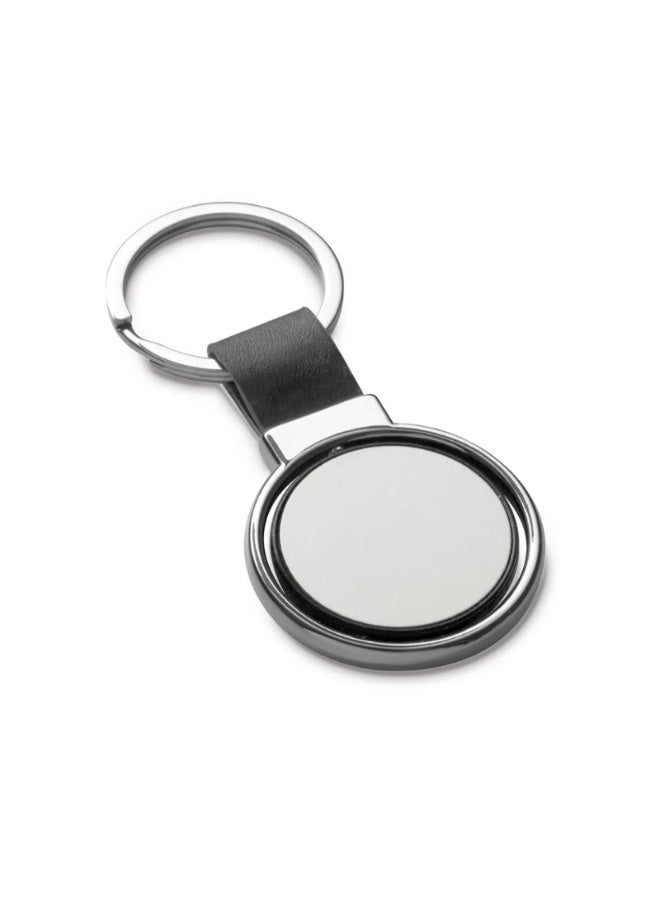 كالون سلسلة مفاتيح معدنية (20 قطعة) - أضف صورتك أو تصميمك، بأشكال دائرية ومستطيلة، مثالية للهدايا والعروض الترويجية - Image 3