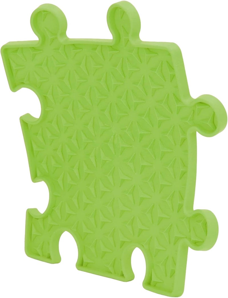 Dog Licking Pad, Slow Feeding Mat for Pets, Silicone, 9.1 x 9.1 Inch, Green - Anxiety Relief, Health Support, Ideal for Dogs and Cats (Green) - Image 5