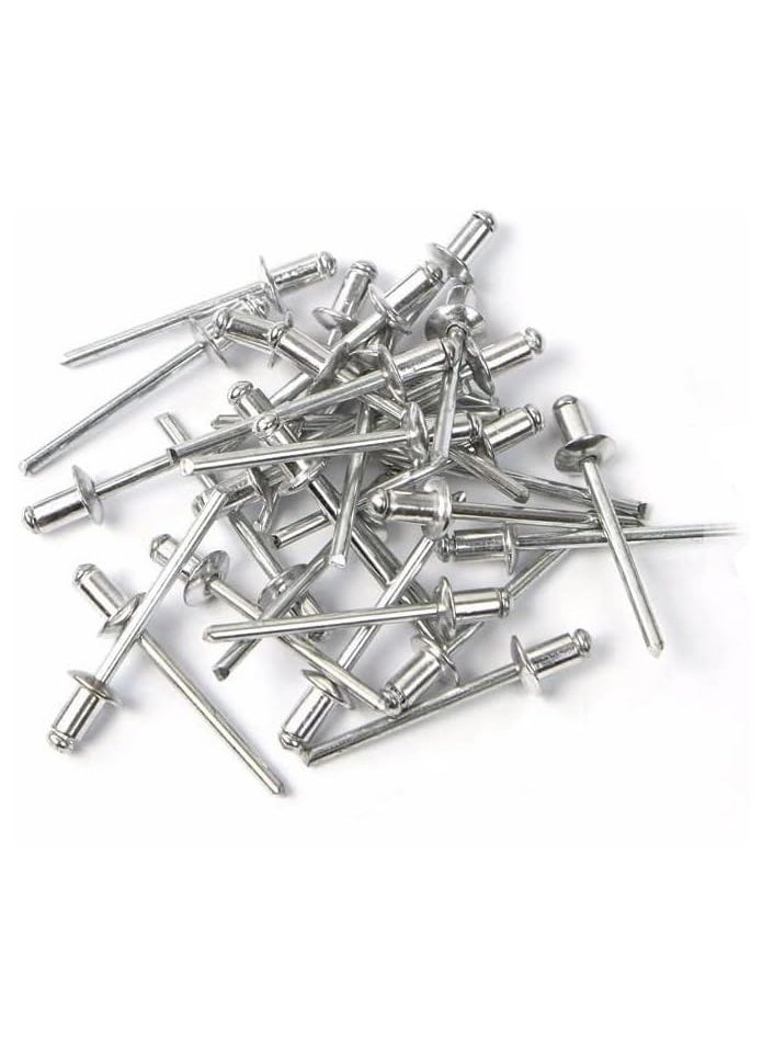 Inditrust Inditrust Aluminium Blind Rivet Metal POP Rivets for Riveting GunRiveter machine Pack of 100pcs 40 x 20 mm  - Image 1