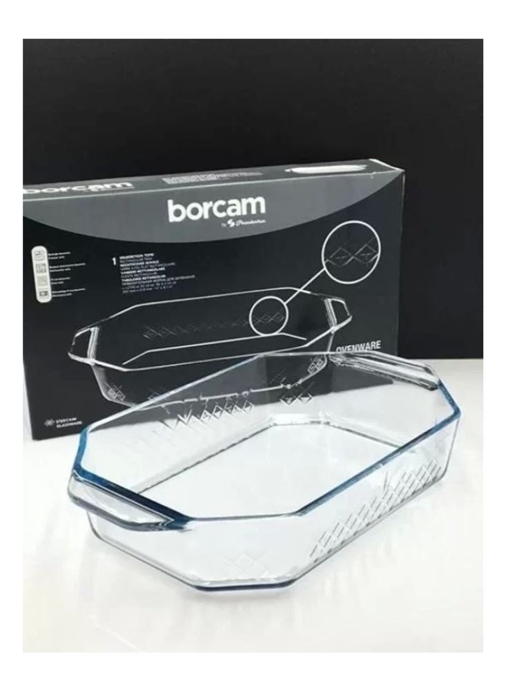 Borcam 59974 Borcam Pasabahce Baking Tray 2750 Cc 36X21 cm - Image 4