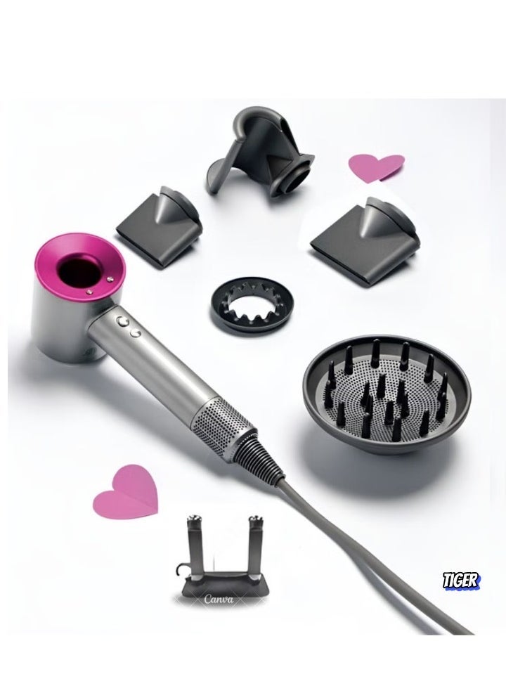 JAJEEK Professional Leafless Supersonic Hair Dryer – Negative Ion Electric Hair Dryer for Personal Hair Care & Styling – Constant Anion Technology for Smooth, Frizz-Free Hair – Salon-Quality Results at Home - Image 2