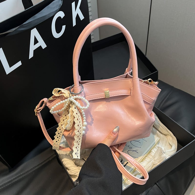 Niche Fashion Large Capacity Wings Bag Women'S Commuter Handbag All-Match Shoulder Vegetable Basket Bag - Image 4