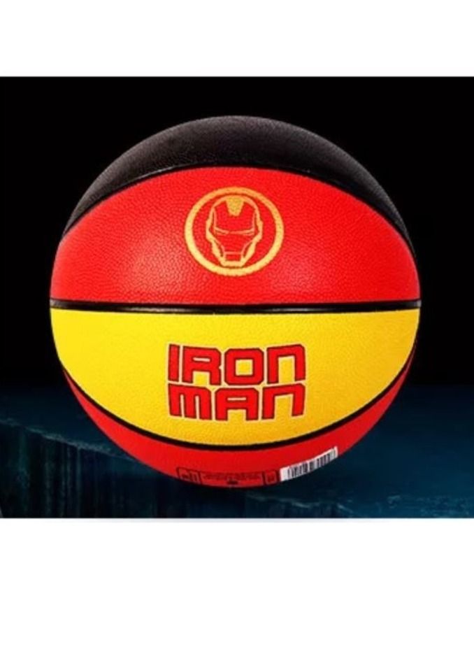 جوريكس كرة السلة، كرة سلة عالية الجودة لجميع الملاعب، كرة سلة مارفل شكل آيرون مان, مقاس 25 × 25 × 25 سم للعب في الأماكن المغلقة أو الهواء الطلق للمسابقات اللعب الترفيهي للأولاد والبنات والبالغين والأطفال - Image 4