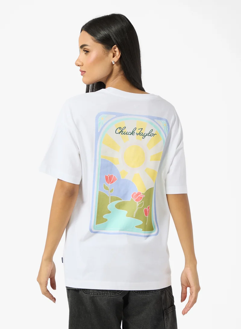 CONVERSE Chuck Taylor Oversized High Summer Art T-Shirt