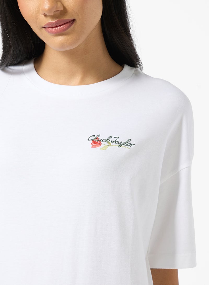 كونفرس تيشيرت تشاك تايلور كبير مقاس صيفي فني - Image 3