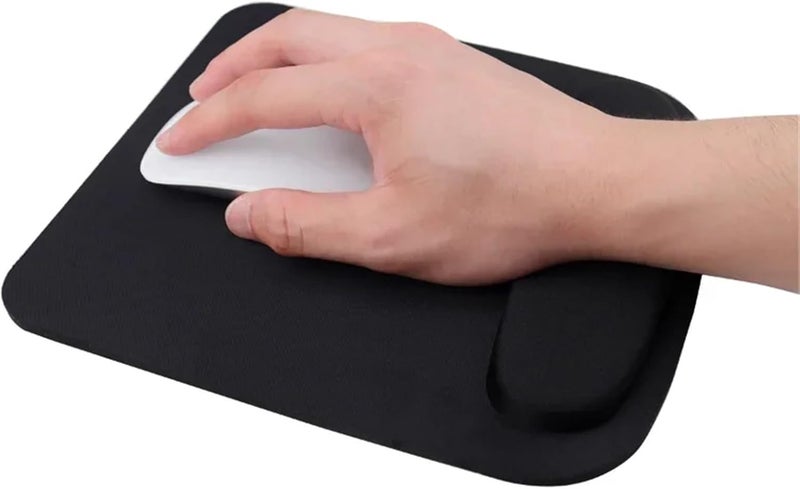 12pcs Computer Mouse Pad Ergonomic Mousepad Wrist Solid Color Comfortable Mats for Office Accessories(Red) - Image 5