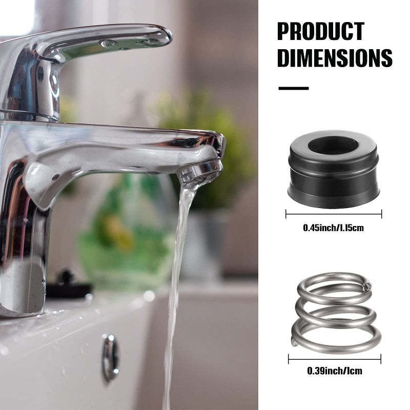 Hotop RP4993 Replacement Seats and Springs RP4993 Faucet Repair Seat Spring Kit Faucet Stem Assembly Repair Kit Compatible with Faucet Repair Kit (8 Pieces) - Image 2