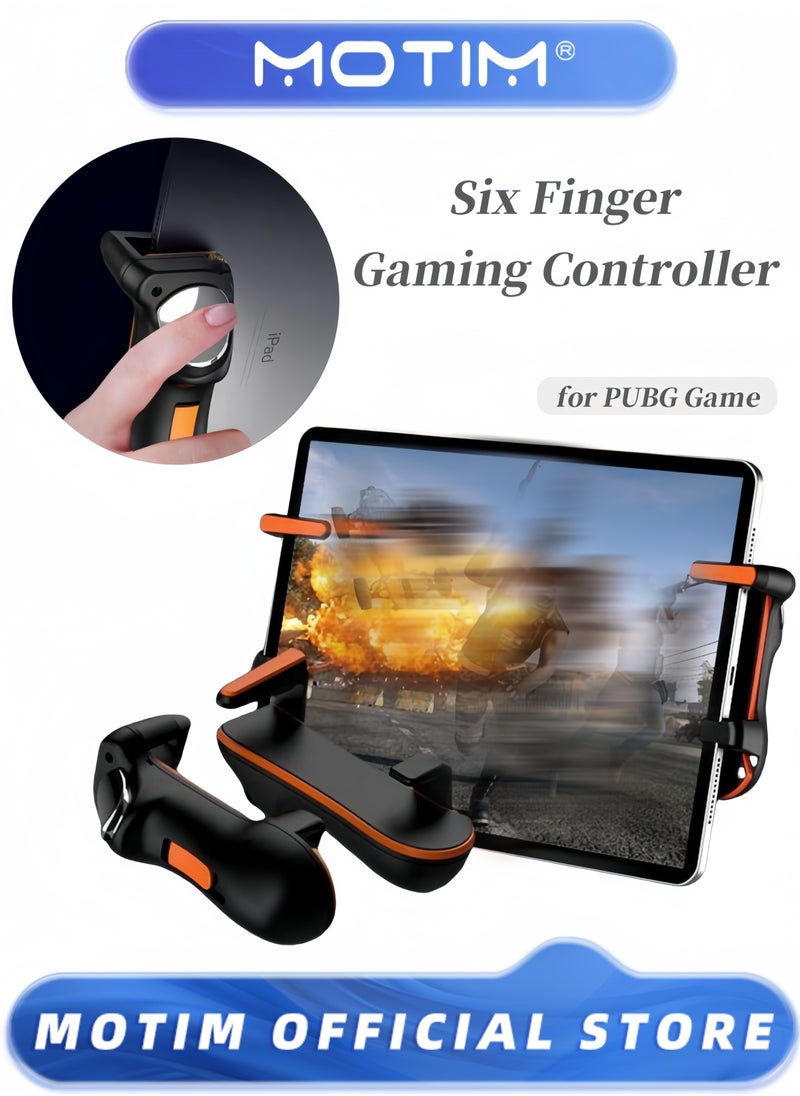 Motim 6-Finger Gaming Trigger for PUBG L1 R1 Joystick Button for Mobile Gaming Controllers  - Image 1
