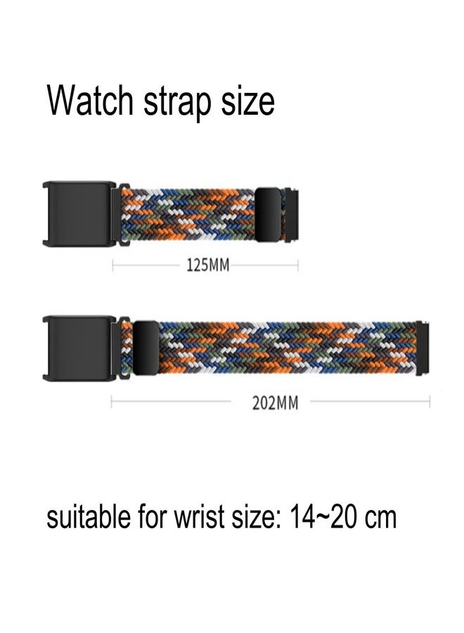 VESECCON Woven Nylon Strap with Full Coverage Case for Whoop 5.0/4.0, Matte Finish Enclosure and Magnetic Clasp, Breathable Sport Band Replacement Kit (Camouflage) - Image 4