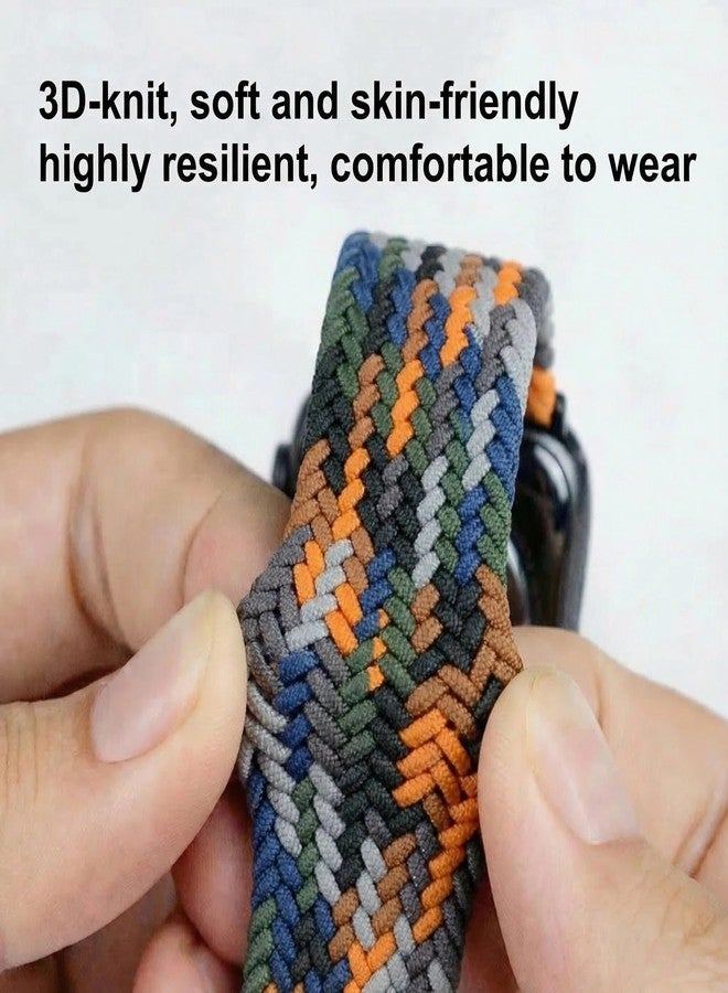 VESECCON Woven Nylon Strap with Full Coverage Case for Whoop 5.0/4.0, Matte Finish Enclosure and Magnetic Clasp, Breathable Sport Band Replacement Kit (Camouflage) - Image 3