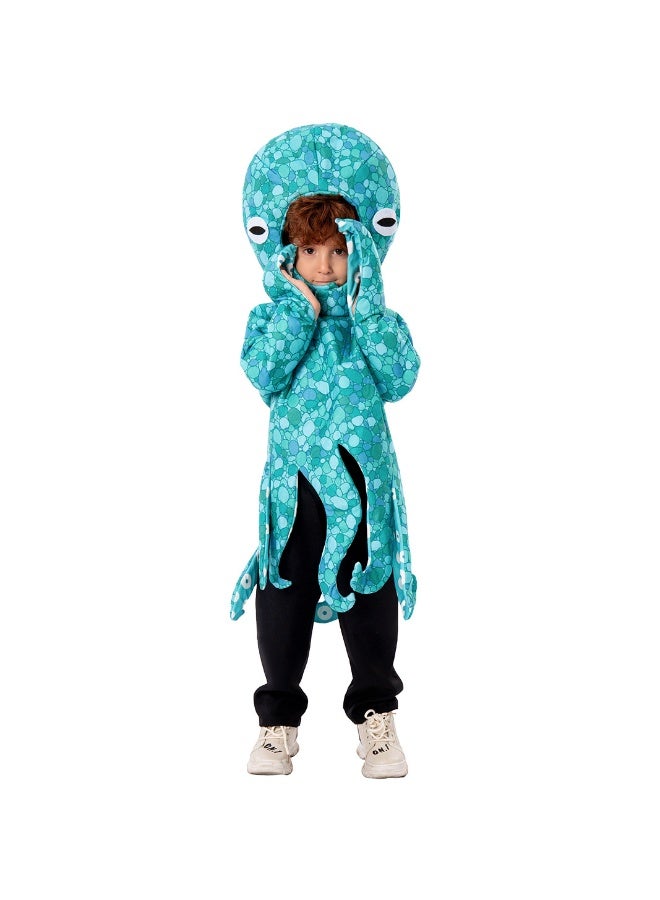 Halloween-themed Funny Octopus Children's Costume For The Ocean - Image 2