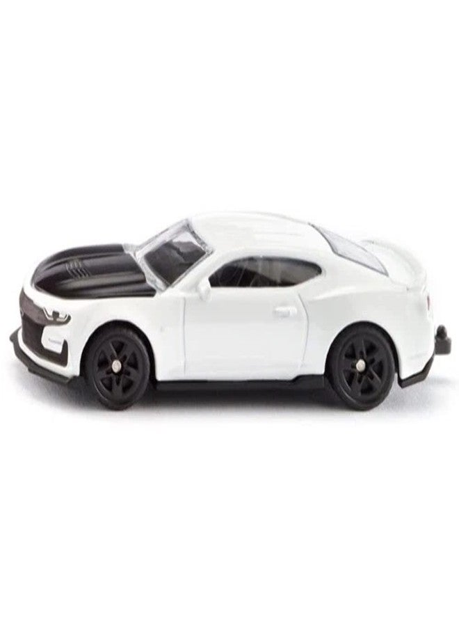 Siku 1538, Chevrolet Camaro, Metal/Plastic, White, Opening Bonnet, Trailer Hitch - Image 4