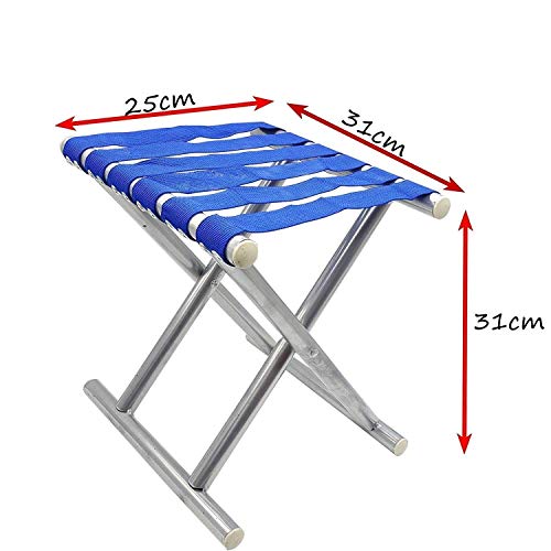 Zurato Collapsible Camping Stools Fishing Chair Picnic Beach Lightweight Foldable Step Stool, Garden Chair, Comfort Fishing Stool Hiking - Image 4