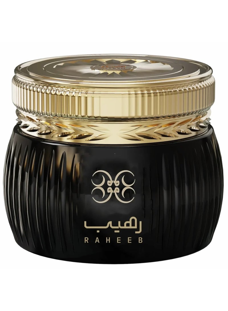 Raheeb Bakhoor Luxury Strong Oriental Incense for a Powerful and Radiant Presence High Stability and Long Lasting Scent Perfect for Large Homes and Special Occasions