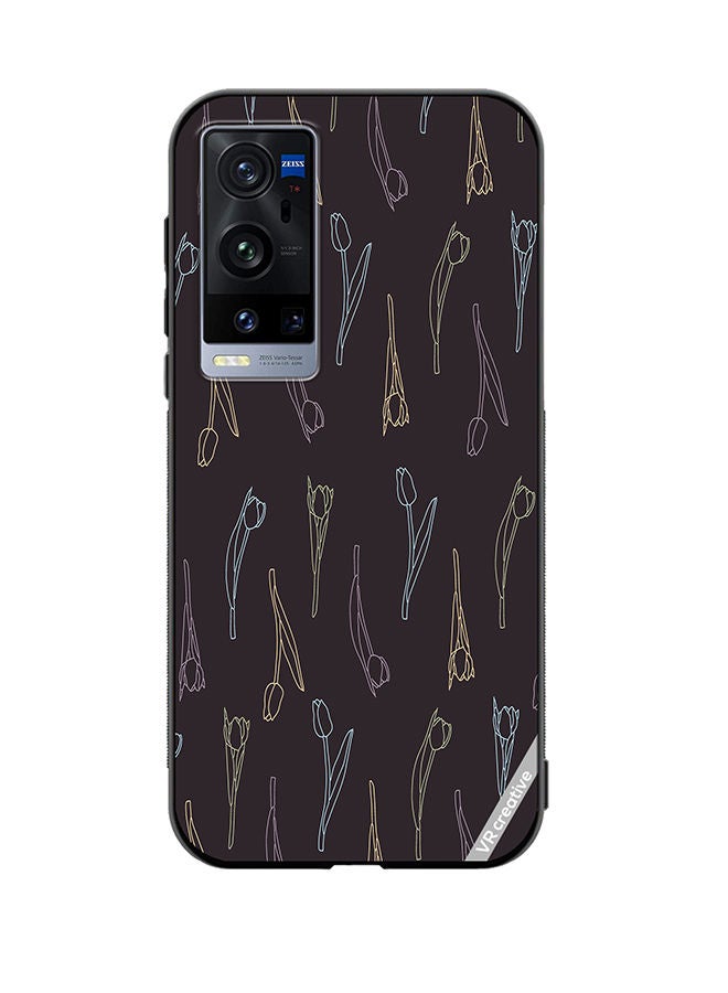 VR CREATIVE Protective Case Cover For Vivo X60 Pro Plus Classickases Design Multicolour - Image 1