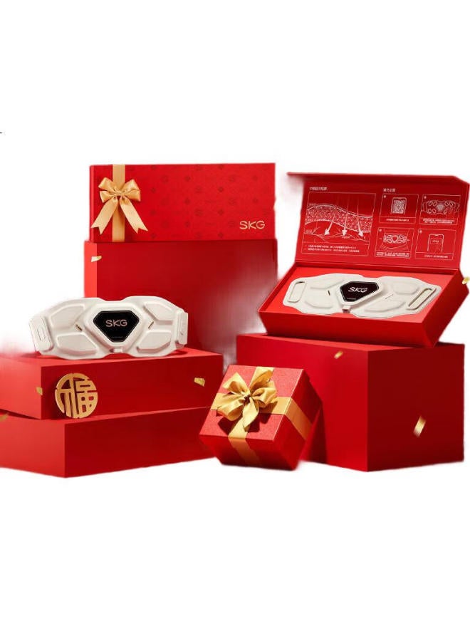 SKG Waist Massager G7 Deluxe Edition [Top Ranking + Gift Box] Golden Belt, Abdominal Warming, Lumbar Protection, Uterus Warming, Pulse Massage Device, Birthday Gift For Boyfriend, Girlfriend, Parents - Image 3