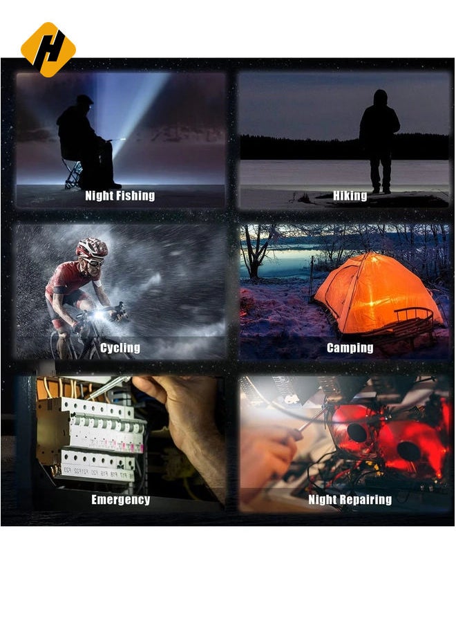HuHa Rechargeable 800 Lumens Mini Flashlight - Pack of 2  - Image 5
