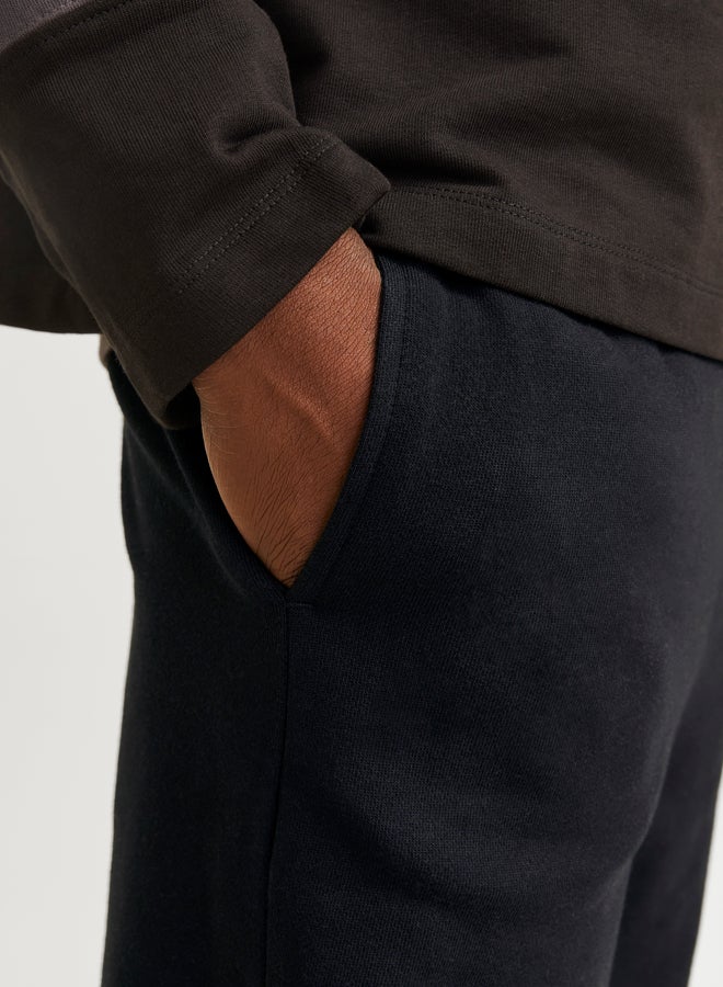 JACK & JONES Jack & Jones Solid Mid Rise Relaxed Fit Joggers - Image 3