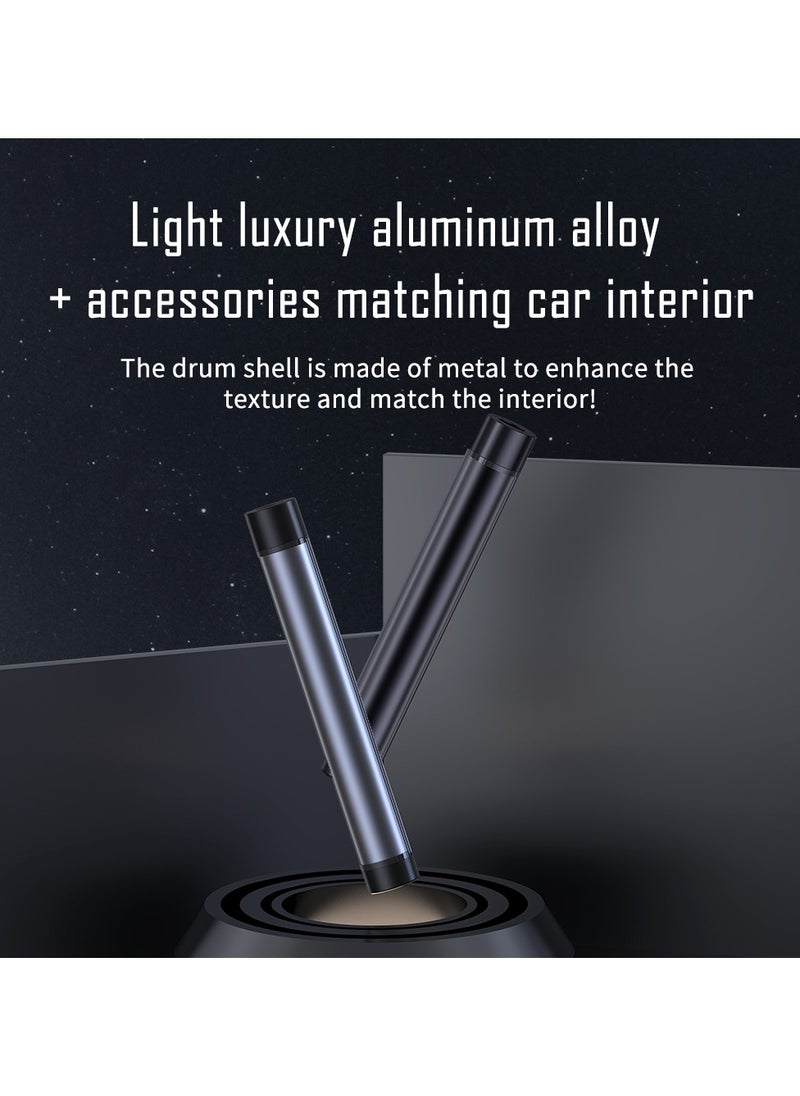 Generic - Roller Type Trash Can, Aluminium Alloy Rotating Store Design Garbage Can For Car, Car Trash Bag Hanging Car Trash Can Waterproof - Image 1