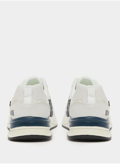 Styli Textured Chunky Sole Lace Up Sneakers by Styli  - Image 4