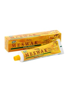 Dabur Meswak Toothpaste - Fluoride Free Toothpaste, Natural Toothpaste For Oral & Gum Health, Toothpaste For Dental Care. Natural Toothpaste With Miswak Essence, Daily For Oral Care (Pack Of 3)  - Image 1