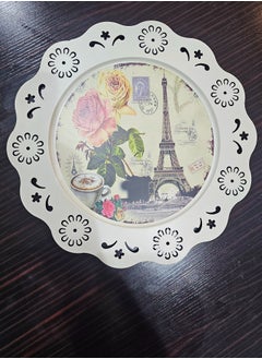 co arma Metal Serving Platter Lace Design 30cm  - Image 4