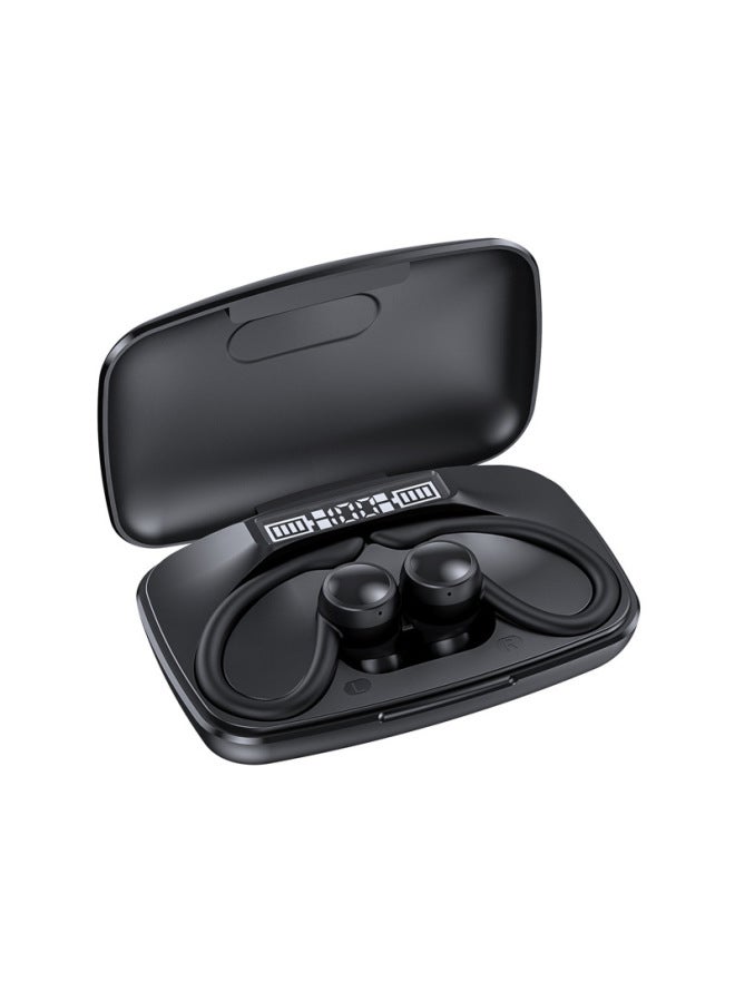 Factory direct supply new ear-hanging Y7 wireless Bluetooth headset sports running private model tws with digital  display - Image 1