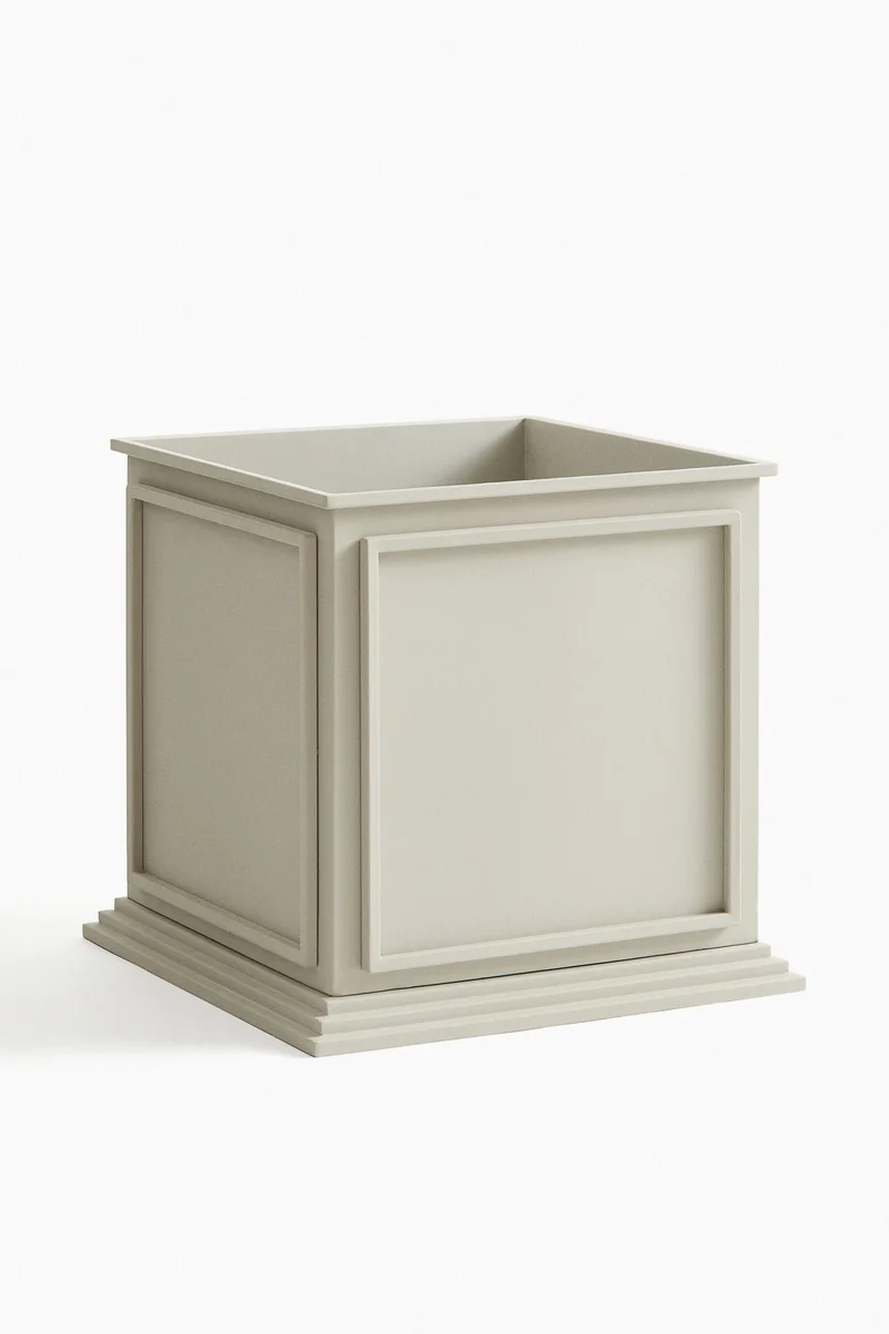 H&M Large metal plant pot