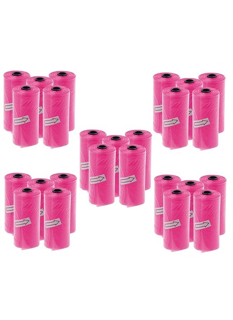 Scented Bag Pack Of 25 375 Bags Pink