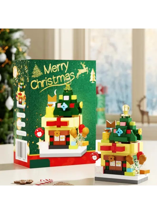 K464 DIY Building Blocks Christmas Series Desktop Decoration Holiday Gift - Image 4