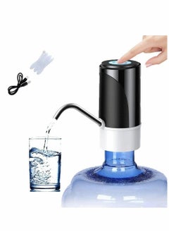 KASTWAVE Water Bottle Pump Electric 5 Gallon Water Bottle Dispenser Automatic Portable Water Dispenser Pump Fit 5Gallon Universal Bottle USB Charging Drinking Water Pump for Home Office Travel  - Image 1