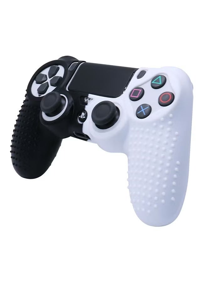 2 PCS PS4 Anti-Slip Controller Skin,Flexible Silicone Protective Case Skin Cover,Console Controller Cover,Case Compatible with PS4 - Image 2