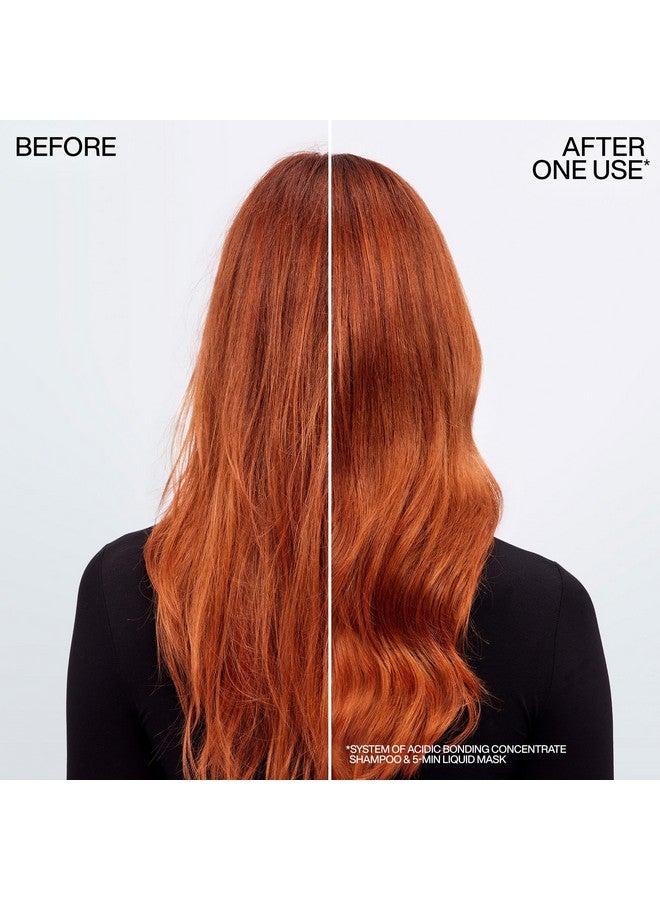 Redken Bonding Hair Mask for Dry, Damaged Hair Repair | Acidic Bonding Concentrate | Hydrating 5 Minute Hair Mask | For All Hair Types - Image 3