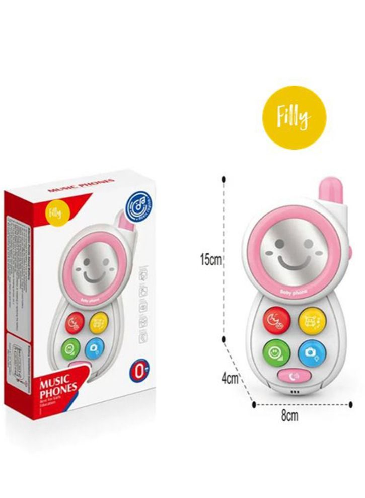 Filly Early Educational Musical Baby Mobile Cell Phone Toy For Kids - Image 1