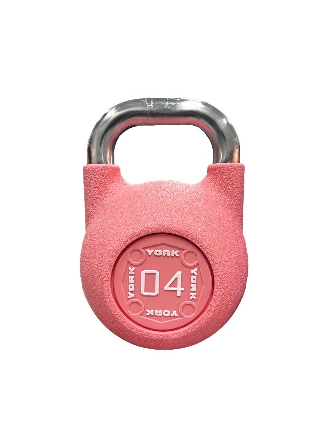 YORK PU Competition Kettlebell 6KG  (DB2182) – Professional Grade Uniform Size Strength Training Weight