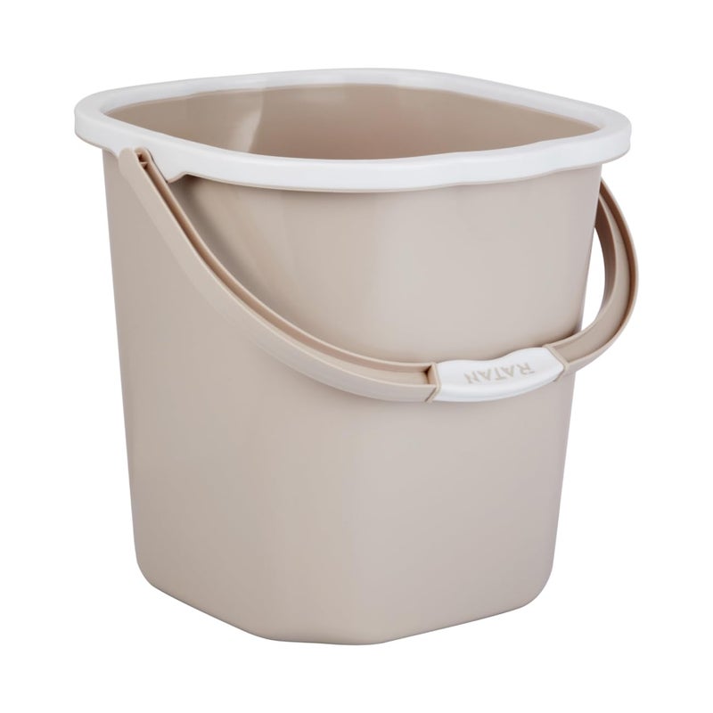RATAN PLASTICWARE Premia Bucket 25L X 1 Desert RoseLight Weight and Easy to CarryPerfect for Use in Bathrooms Kitchen Wet Utility Areas - Image 5