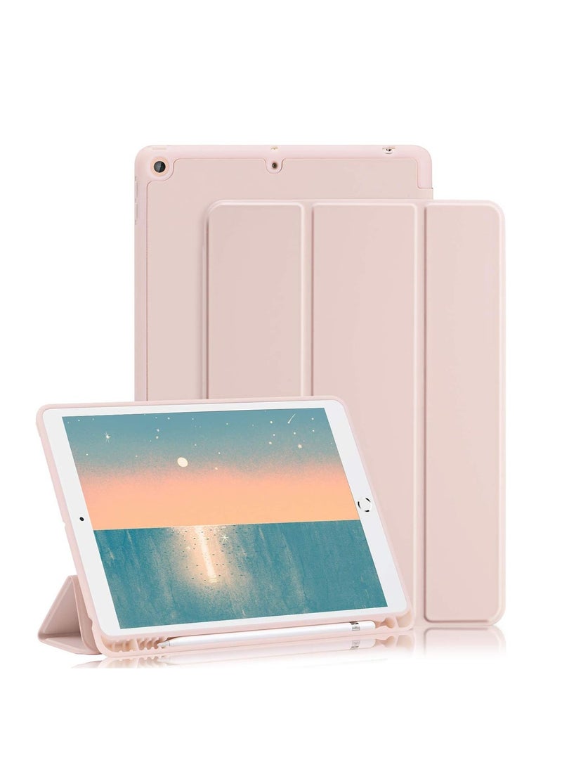 iPad 9th/8th/7th Generation Case (2021/2020/2019) 10.2-Inch Case with Pencil Holder Slim Soft Smart Magnetic Stand Protective Cover Cases - Image 1